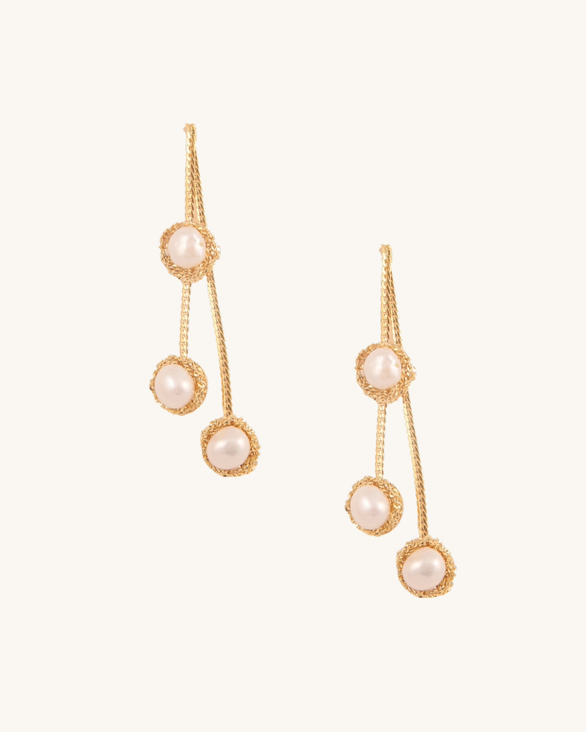 Tessa Gold Statement Earrings