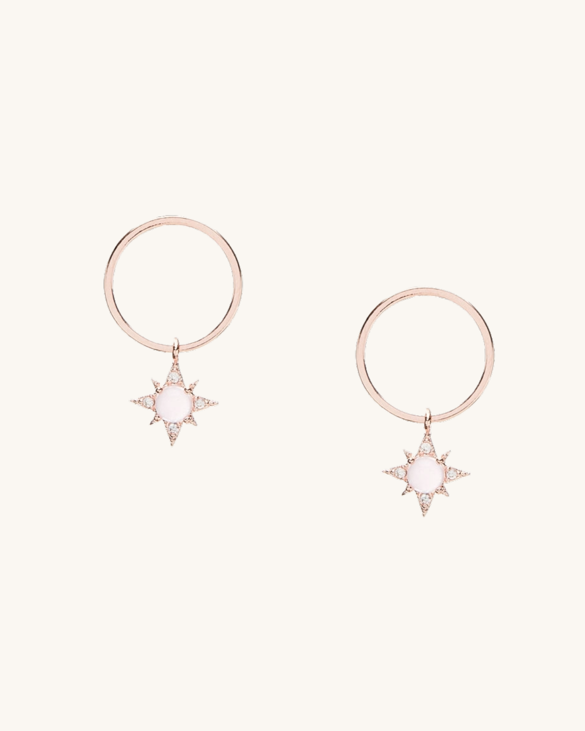 Awna Rose Gold Earrings