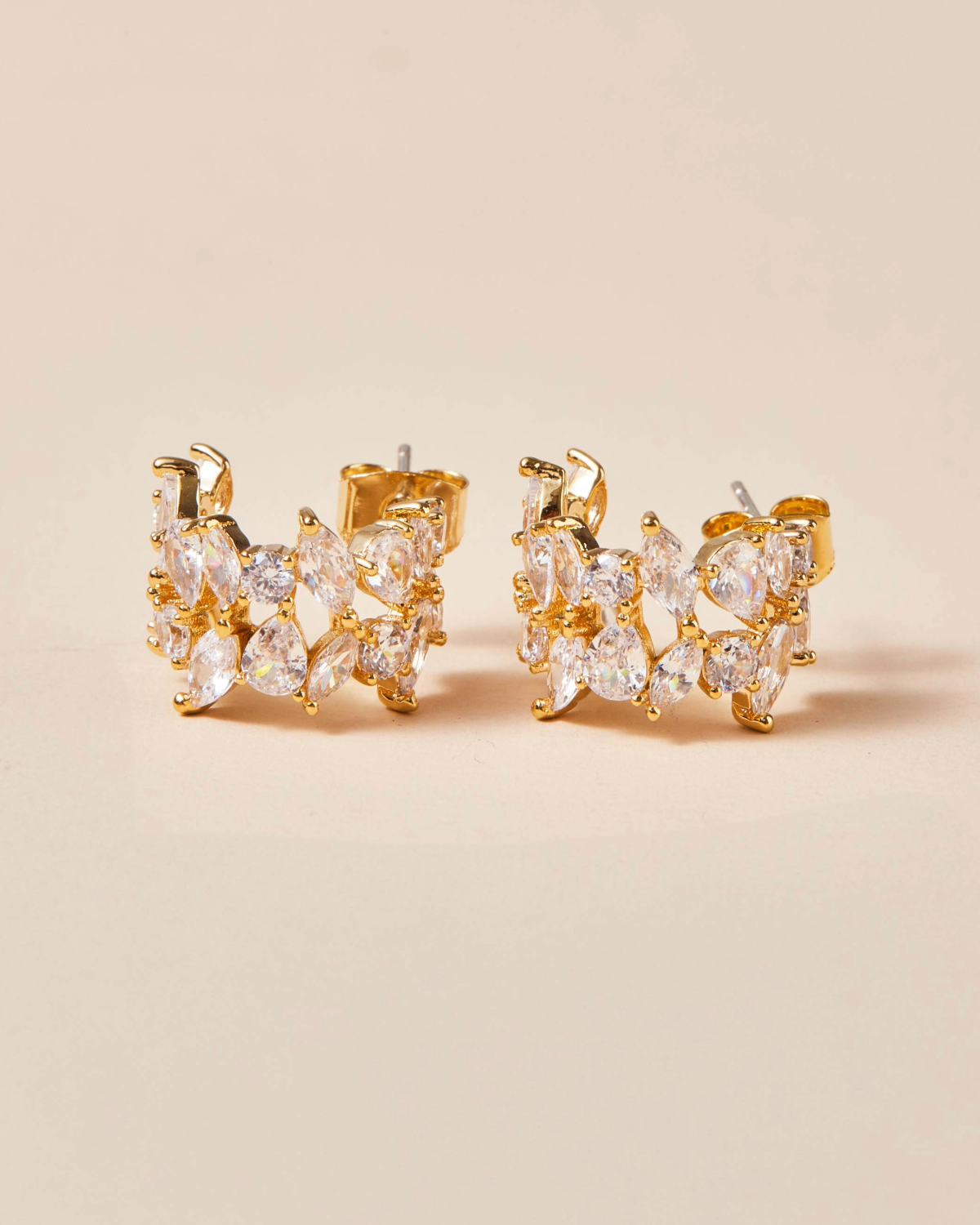 Noir Gold Earrings