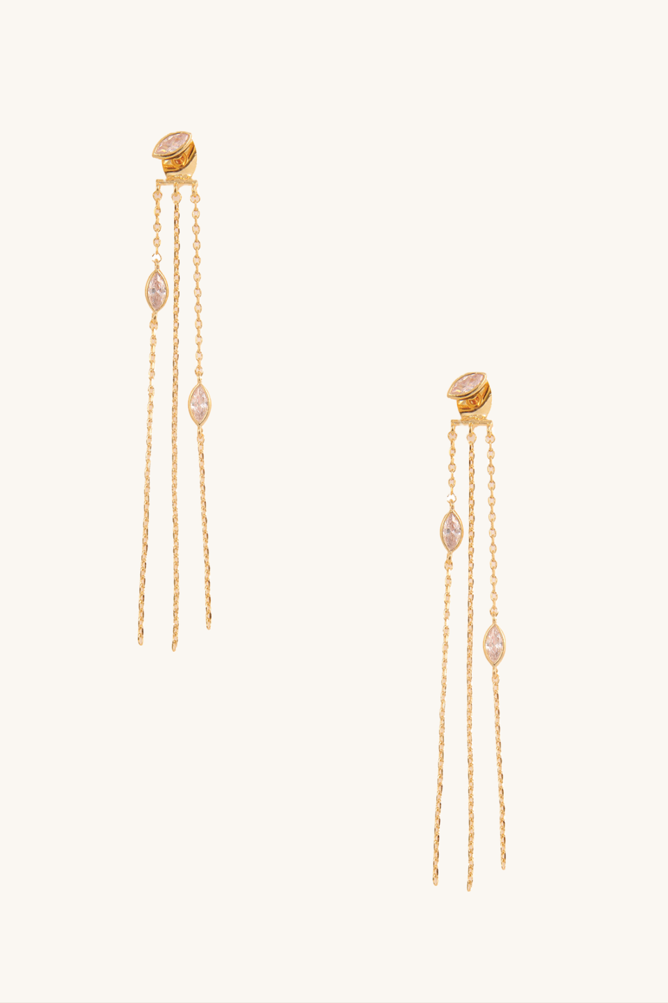 Sharlene Gold Earrings