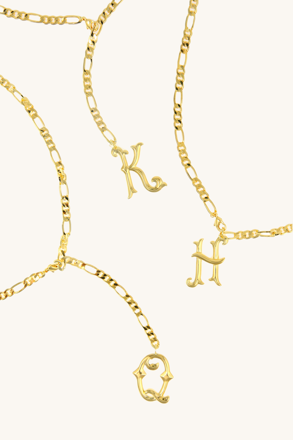 Preston Alphabet Letter Chain Necklace