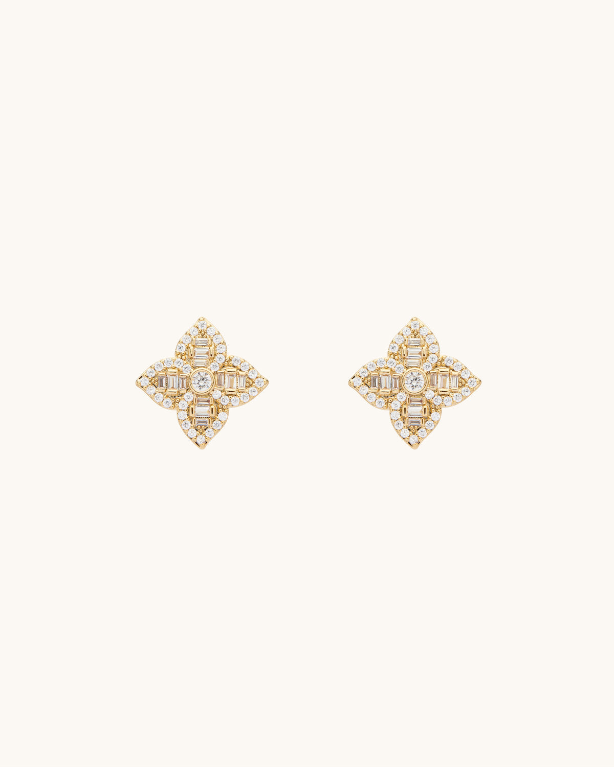 Regal Gold Earrings