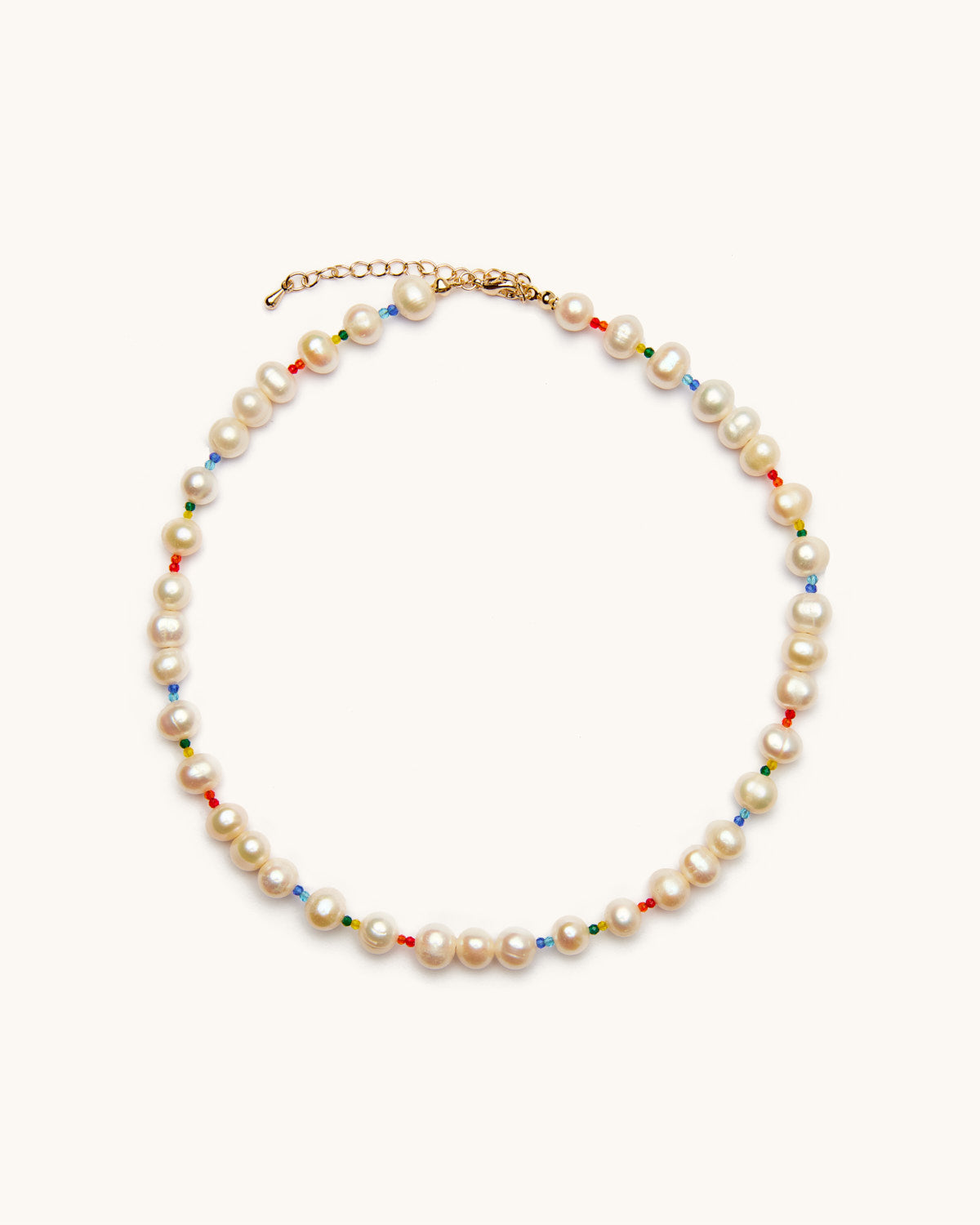 Tinker Rainbow Pearl Necklace