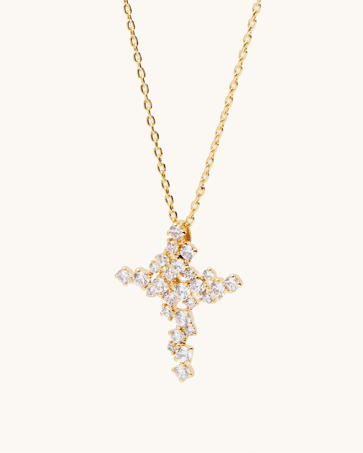 Janith Gold Cross Necklace