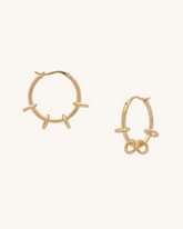 Luka Gold Hoop Earrings