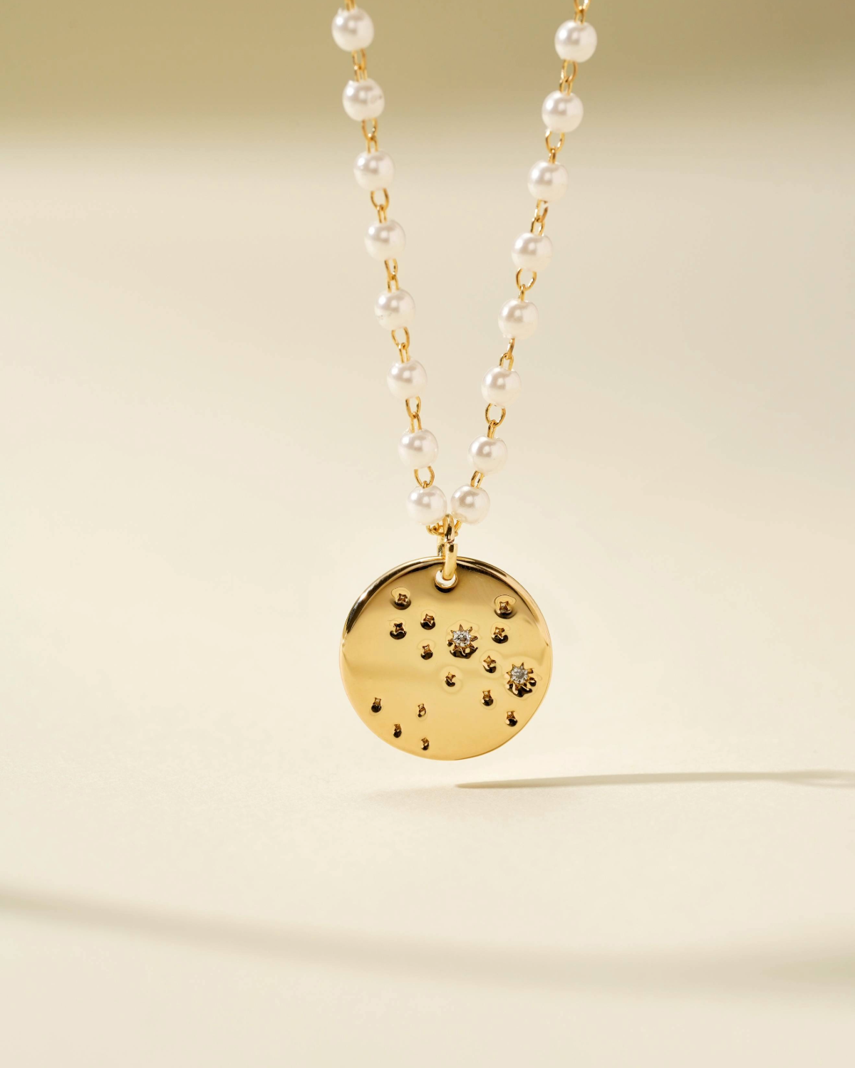 Zarina Zodiac Pearl Necklace