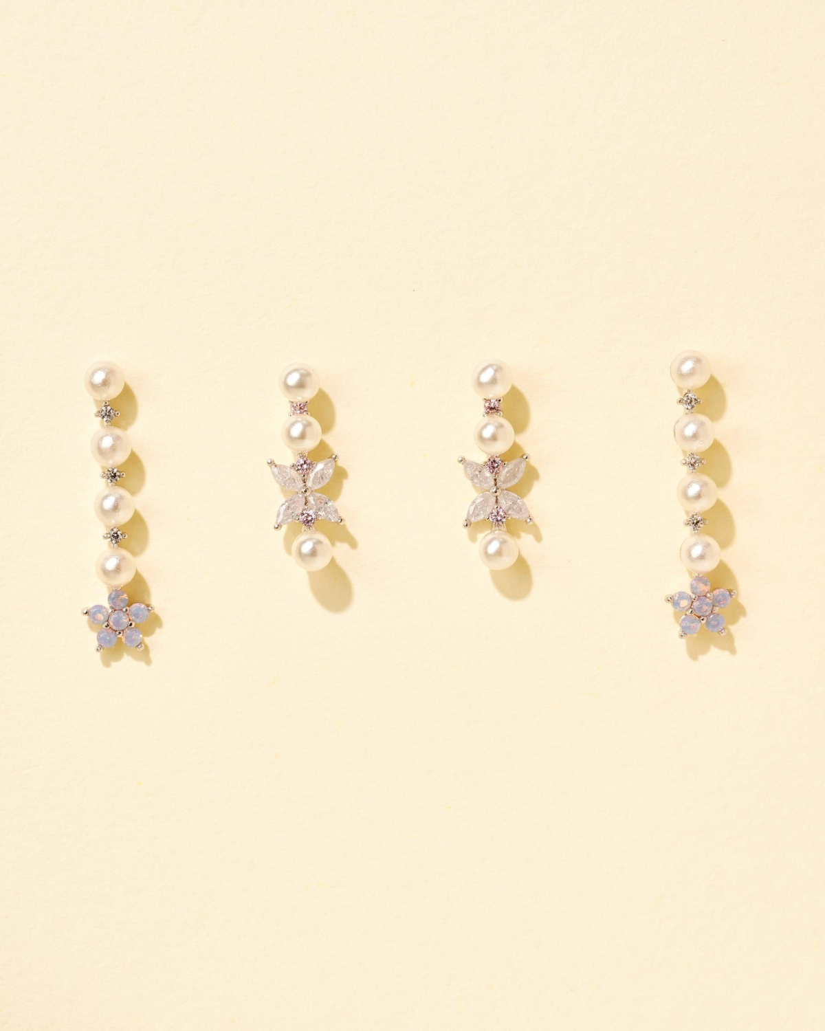 Polina Pearl Earring Set