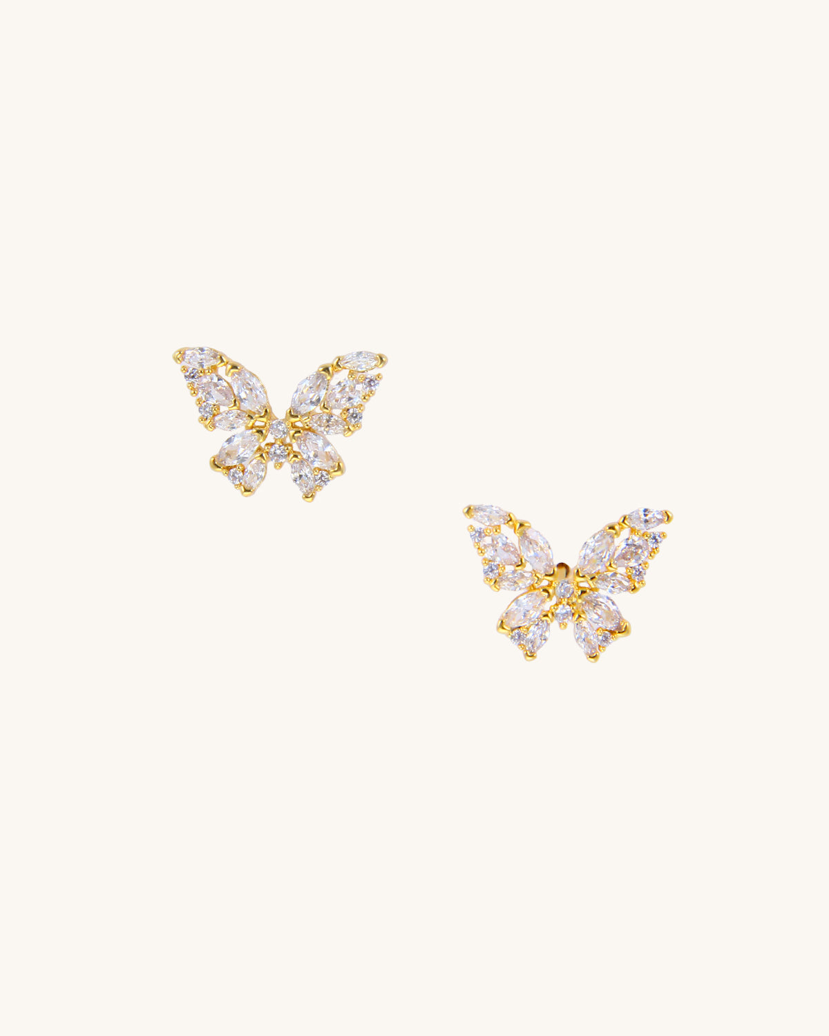Avva Butterfly Earrings