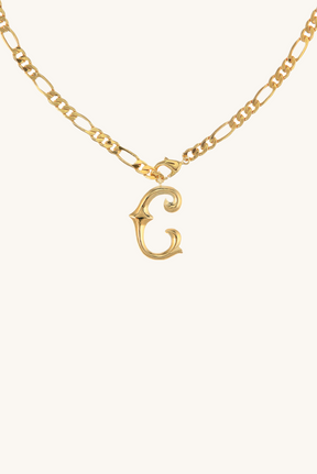 Preston Alphabet Letter Chain Necklace