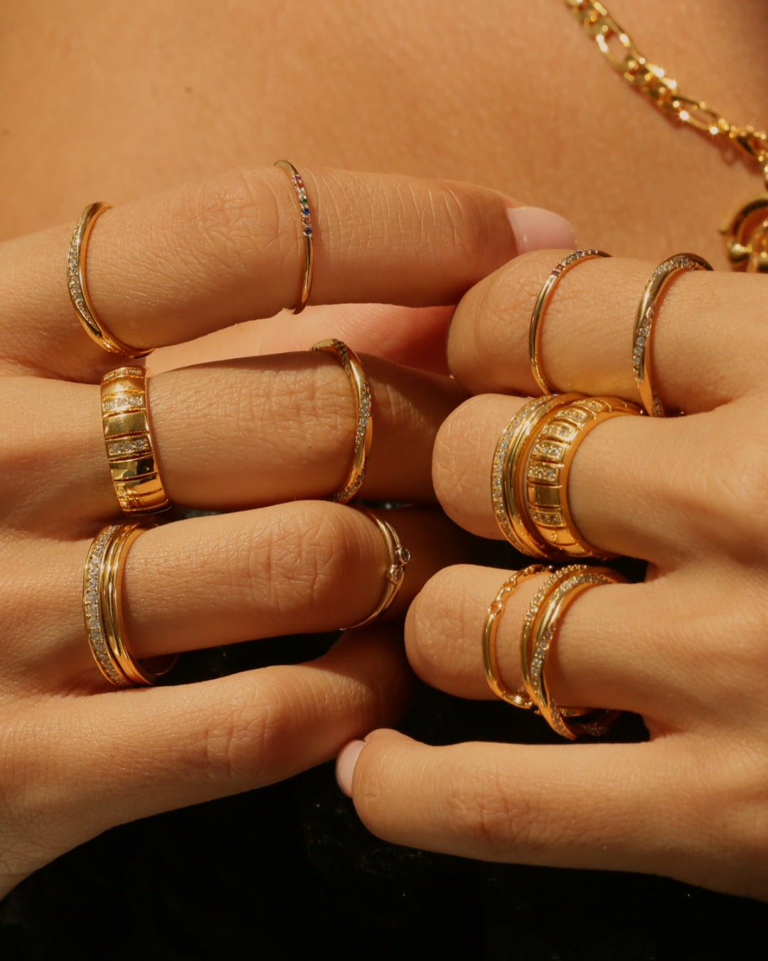 Arina Gold Ring